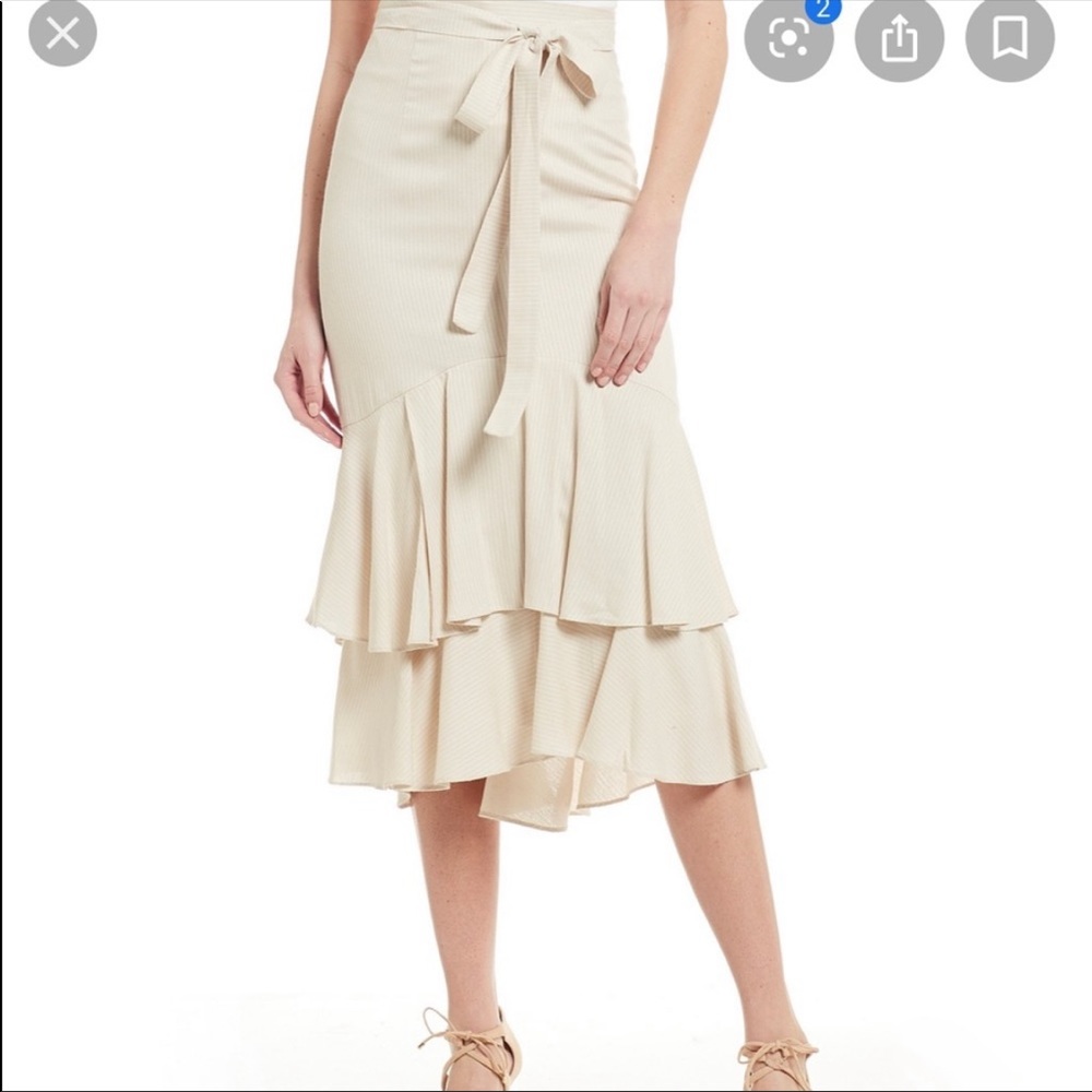 Antonio Melani Layered Skirt Sz 6